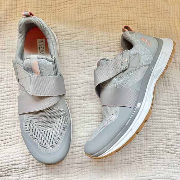 Tiem Shoes Tiem Grey Slipstream Cycling Spinning Shoes Sneakers